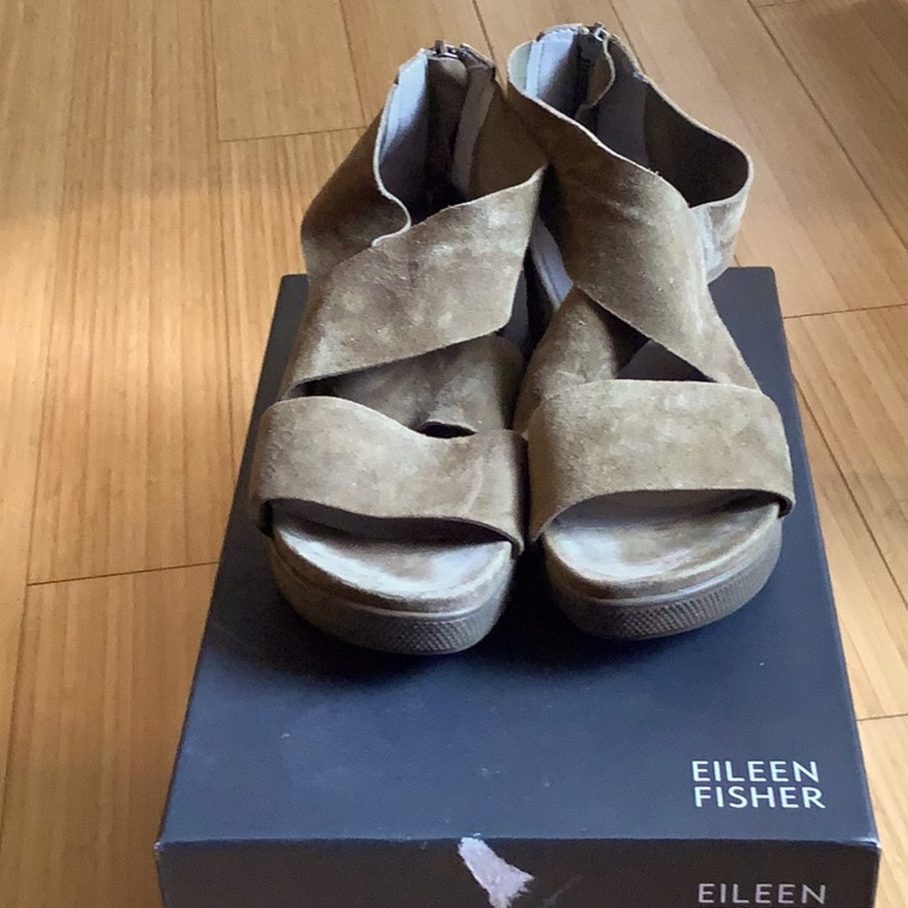 Eileen Fisher Sport Platform Sandal